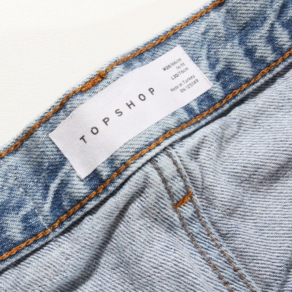 Topshop Ovoid Crop Moto Jeans - Picture 11 of 14